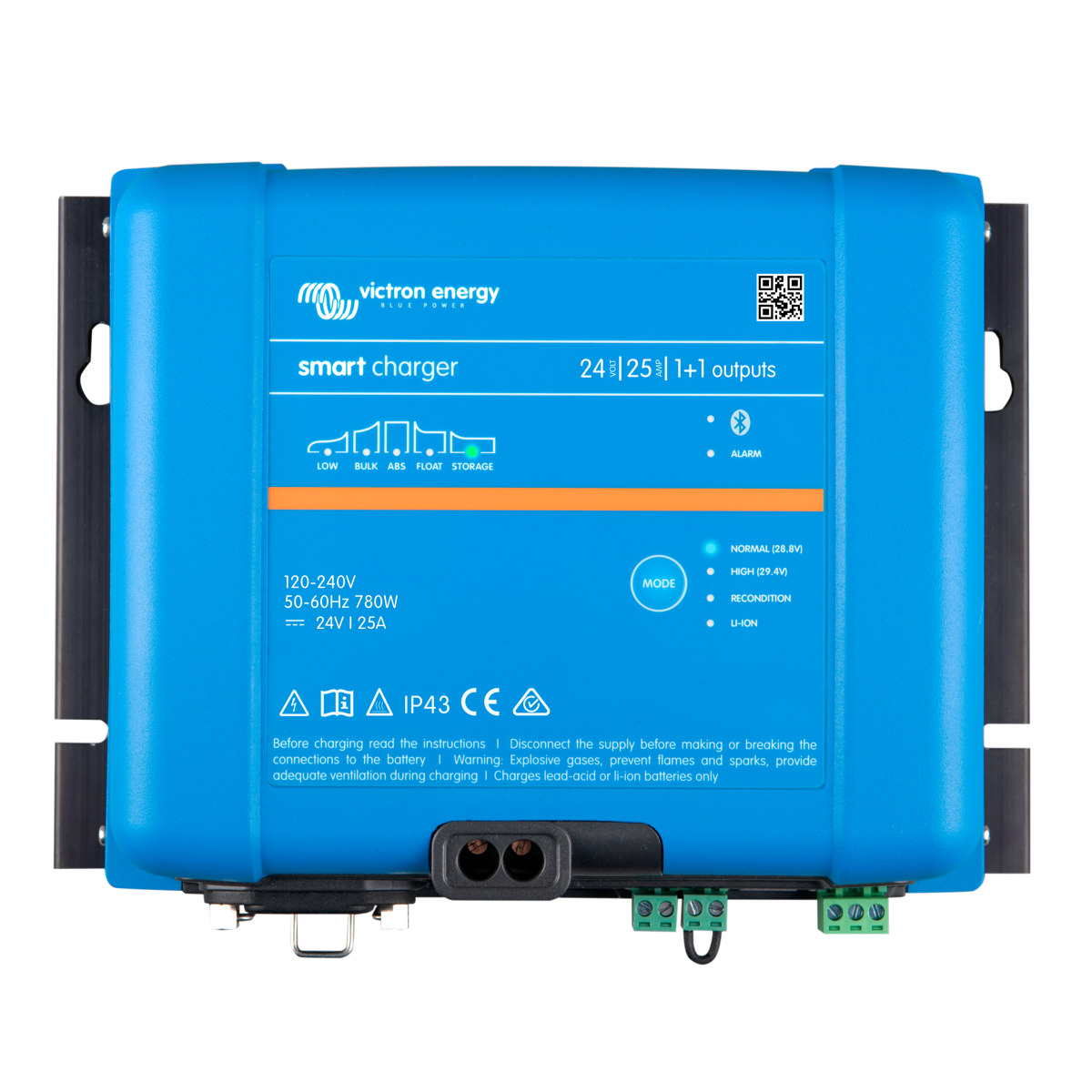 Victron Energy Victron Smart IP43 Batterilader 24V 25A 1+1 kanaler