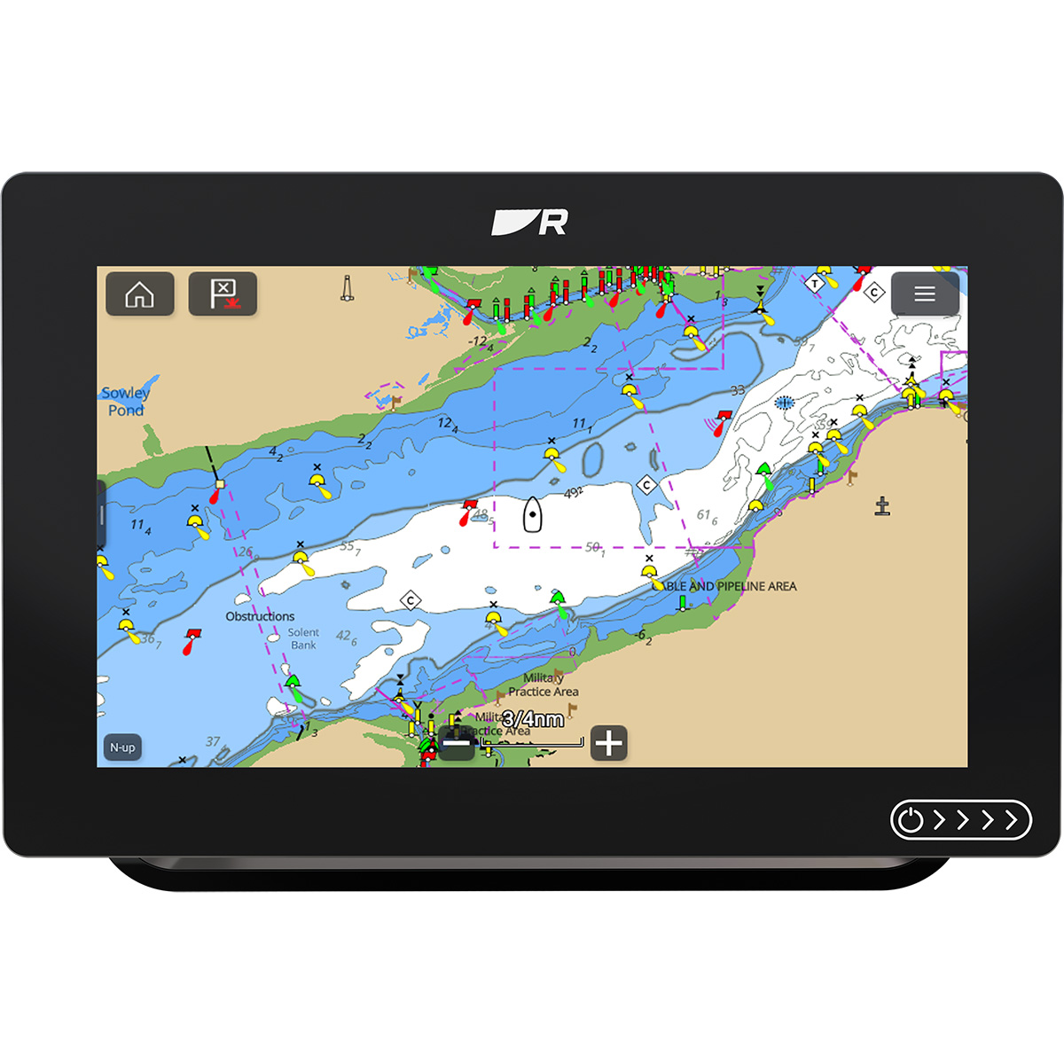 Raymarine Axiom+ 9 RV 9" kartplotter med ekkolodd