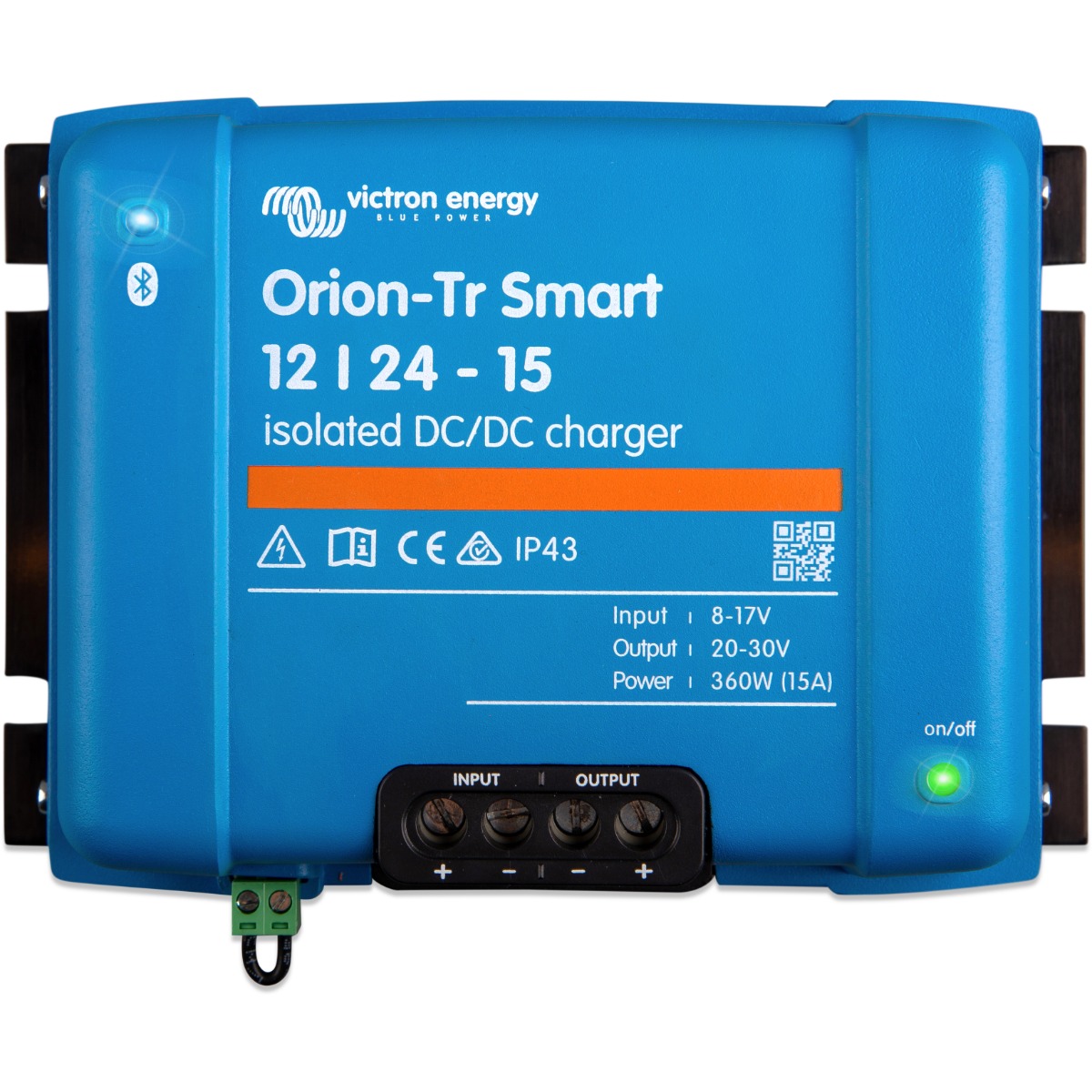 Victron Orion TR Smart DC-DC lader 12>24V 15A, Galvanisk isolert
