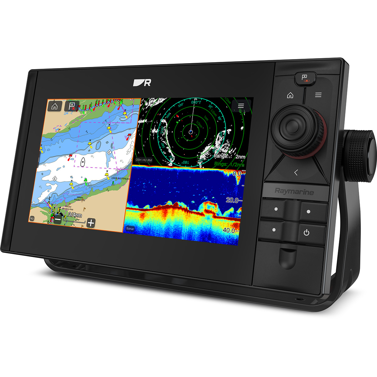 Raymarine Axiom 2 Pro 9S 9" kartplotter med ekkolodd