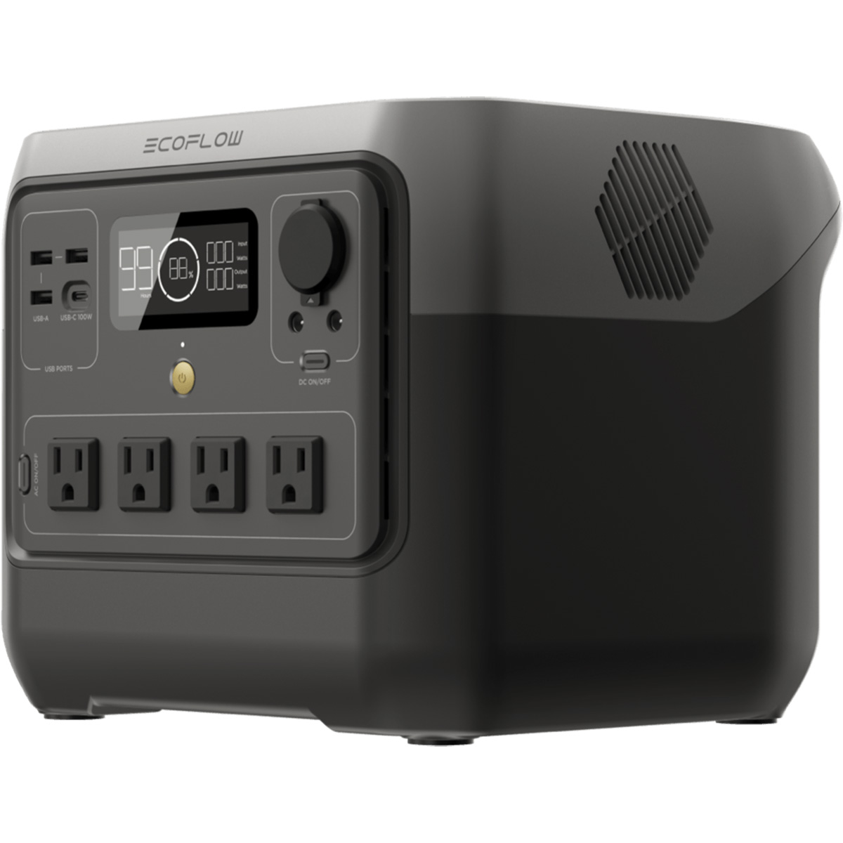 EcoFlow River-2-Pro bærbar strømforsyning 768Wh-800W