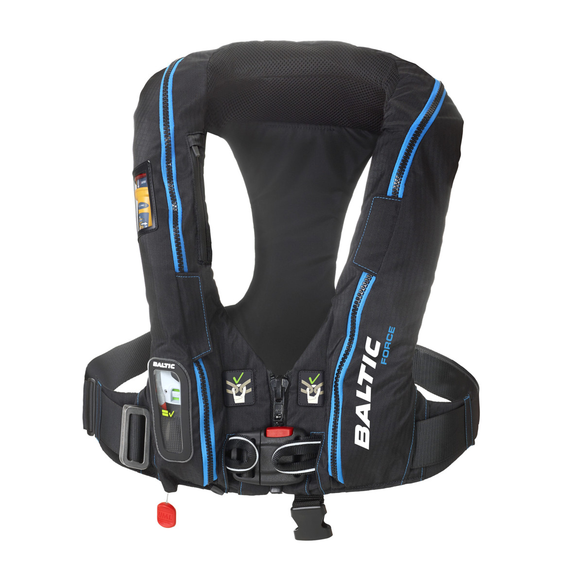 Baltic Force 190 Sele SLA redningsvest sort/blå