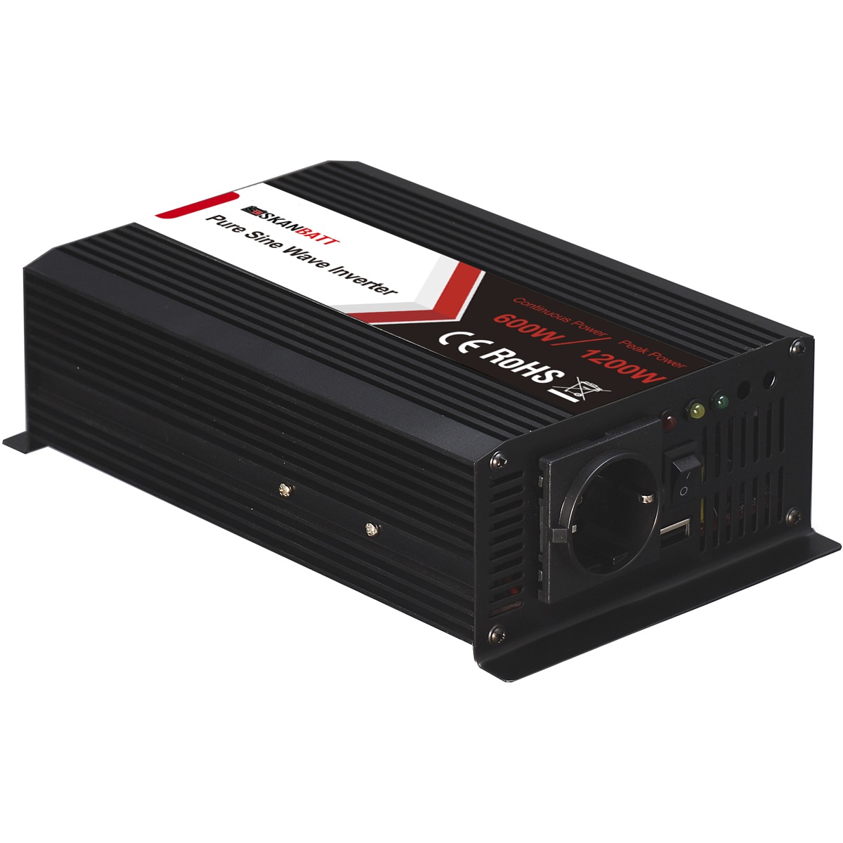Skanbatt SBP600-24 600W ren sinus-inverter