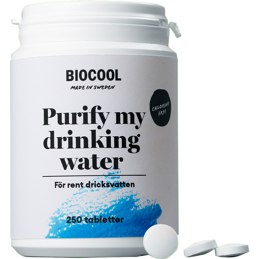 BioCool BioCool Purify My Drinking Water desinfeksjon for vanntank (250 tabletter)
