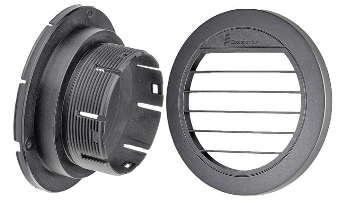 Eberspächer 90mm åpent luftutslipp