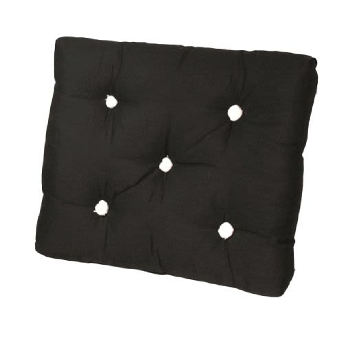 aXent Båtpute Kapok, enkel - Sort