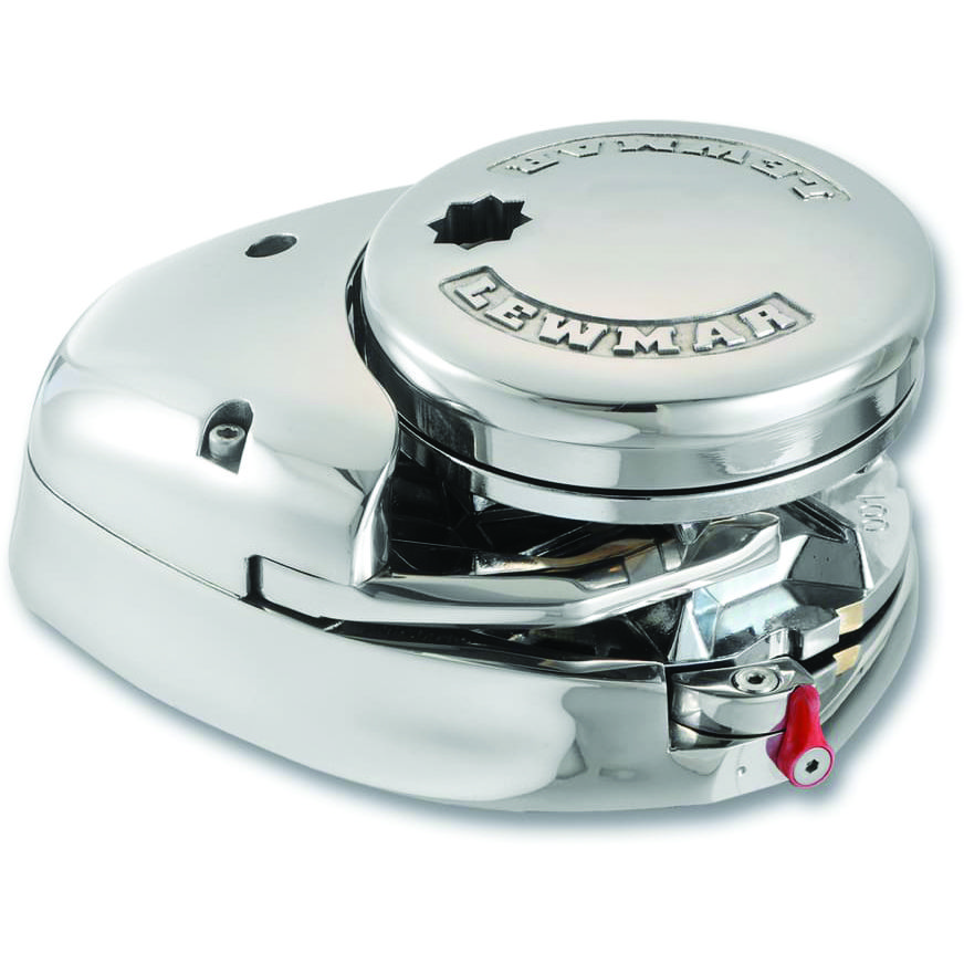 Lewmar V1 12V 700W ankervinsj, 8mm DIN766/ISO kjetting, FastFit kit