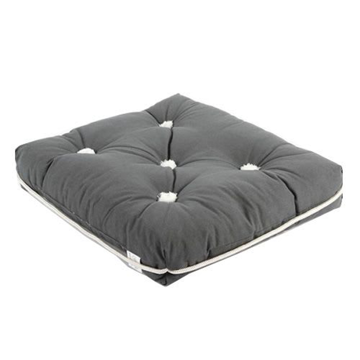 aXent Båtpute Kapok, enkel - Grå