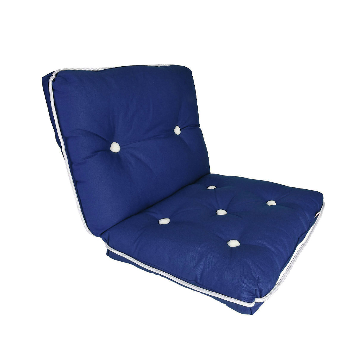 aXent Båtpute Kapok, dobbel - Blå