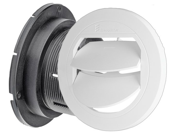 Eberspächer 60mm stengbart luftutslipp (hvit)