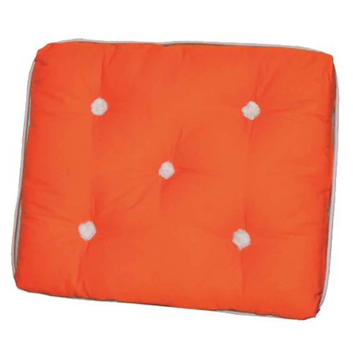 aXent Båtpute Kapok, enkel - Orange