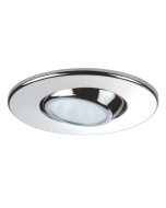Quick Yoko AG1K LED justerbar downlight, stål, 1,5W/40°/Ø65mm/dybde 35mm