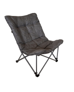 LTC Smart Living Lounge Chair sammenleggbar grå loungestol