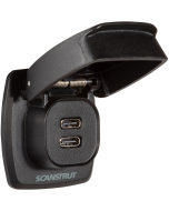 Scanstrut SC-USB-F3 Flip PRO Dobbel USB-C 12/24V