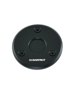 Scanstrut DS-LP-16-BLK lavprofil kabelgjennomføring sort alu, 2-8mm, plugg 16mm