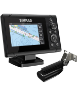 Simrad Cruise 5" kartplotter med ekkolodd inkl. giver