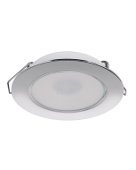 Quick Todd E SD 2W LED downlight/vegglampe, Ø72 mm, stål, IP40