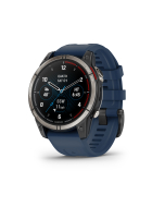 Garmin quatix 7 Pro, 47 mm maritim smartklokke, AMOLED-skjerm, multibånd GPS, silikonrem