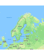 C-Map Discover M-EN-Y210-MS Skandinavia innsjøer
