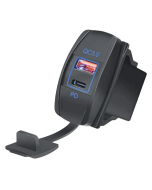 ProSupply USB-port USB-A + USB-C hurtiglading