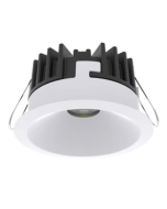 Quick Wholly AG2K 4W LED downlight, hvit, Ø78mm/65°/dybde 41mm