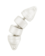 Plastimo RIB fender i hvit Ø12 x 48cm