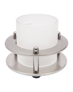 Delite Porthole telysholder børstet syrefast stål