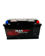 Skanbatt Premium Lithium 12V 180Ah 160A BMS Bluetooth Heat Bobil