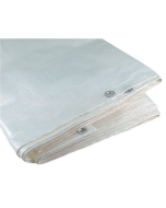 Norena PE presenning 270 g/m2, 7x5m, hvit