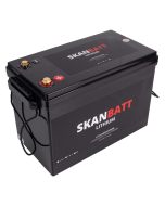 Skanbatt Litium LiFePo4 24V batteri 100Ah m/100A BMS