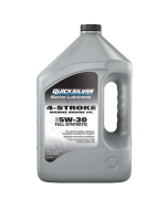 Quicksilver 5W-30 4-takts helsyntetisk olje, 4 liter