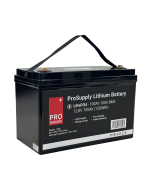 ProSupply Lithium LiFePO4 12V batteri 100Ah 100A BMS