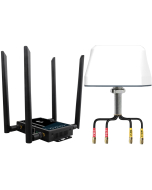 LTC Mobil 4G router med ekstern antenne 12/24/220 Volt