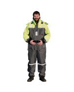 7OC flytedress gul/grå