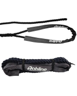 Robline 3-slått fortøyningstau med øye og slitehylse 14 mm 4 m marineblå