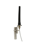 Glomex VHF antenne RA111 gummipisk 0,3m 18m kabel