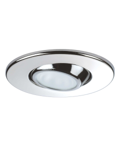 Quick Yoko AG1K LED justerbar downlight, stål, 1,5W/40°/Ø65mm/dybde 35mm