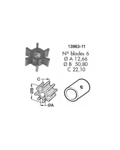 Osculati Impeller 116 Volvo Penta Bukh, Johnson Pump 1026B