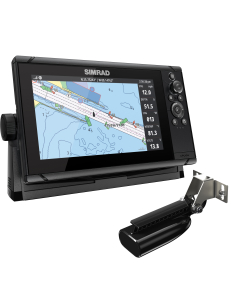 Simrad Cruise 9" kartplotter med ekkolodd inkl. giver