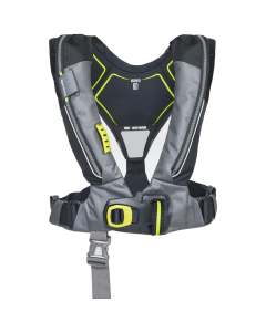 Spinlock Deckvest 6D 170N automatisk oppblåsbar redningsvest (sort)