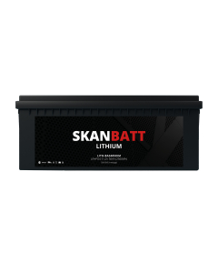 Skanbatt Lithium 48V 50Ah LiFePo4 batteri, 50A BMS, IP67
