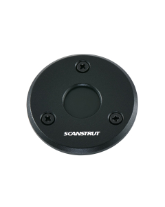 Scanstrut DS-LP-16-BLK lavprofil kabelgjennomføring sort alu, 2-8mm, plugg 16mm