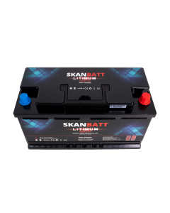 Skanbatt V2 Lithium Heat 12V 180Ah LiFePO4-batteri, 150A BMS - Bobil