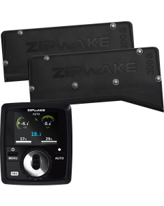 Zipwake KB 300-S PRO Chine interceptor startpakke 2x300mm