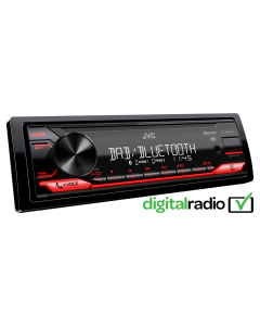 JVC KD-X282DBT stereoanlegg med Dab+ og Bluetooth, 1-DIN