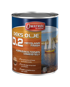 Owatrol Dekksolje D.2 Høyglans 2,5 l