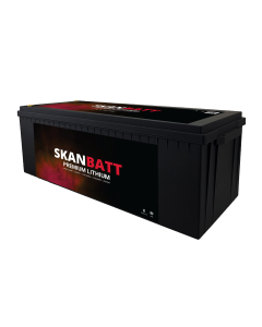 Skanbatt Premium Lithium 12V 200Ah 200A BMS Bluetooth Heat