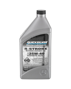 Quicksilver 4T Syntetisk motorolje 25W-40 1 liter