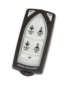 Side-Power RCT-22E fjernkontroll for 2 ankervinsjer(kun fjernkontroll)