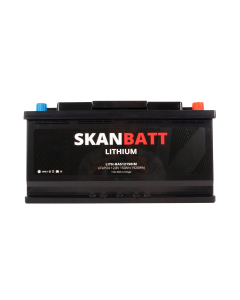 Skanbatt Lithium 12V 150Ah LiFePo4-batteri, 150A BMS